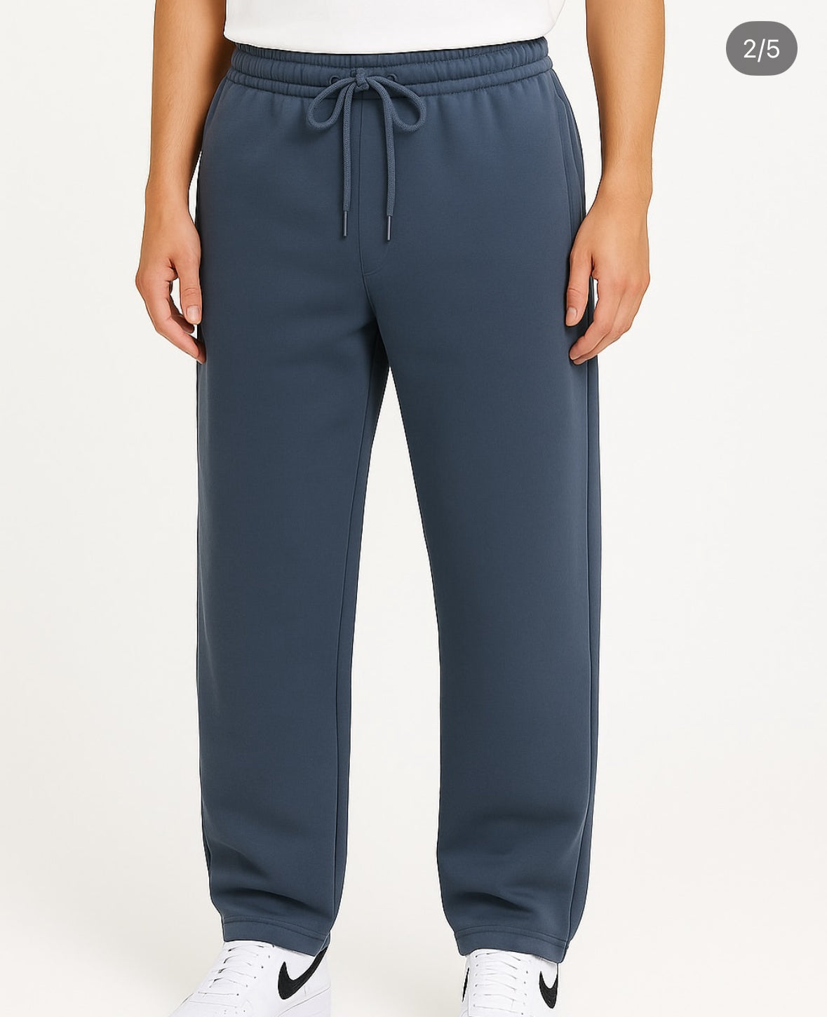 HUSTLE Unisex Oversized Track Pants