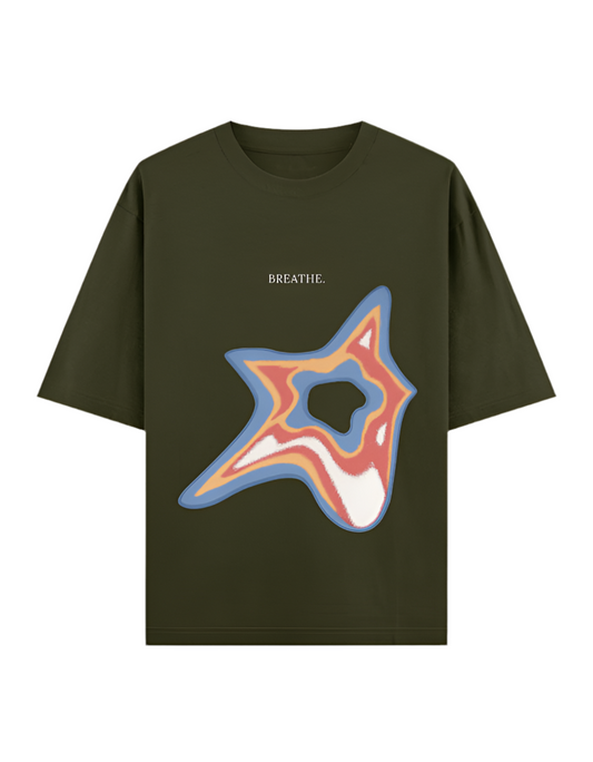 Breathe Unisex Oversized Classic T-Shirt
