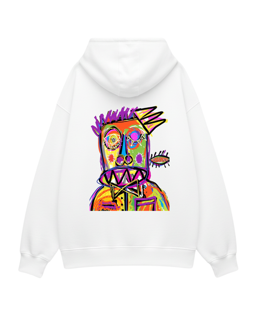 Scribble Unisex Oversized Hoodie