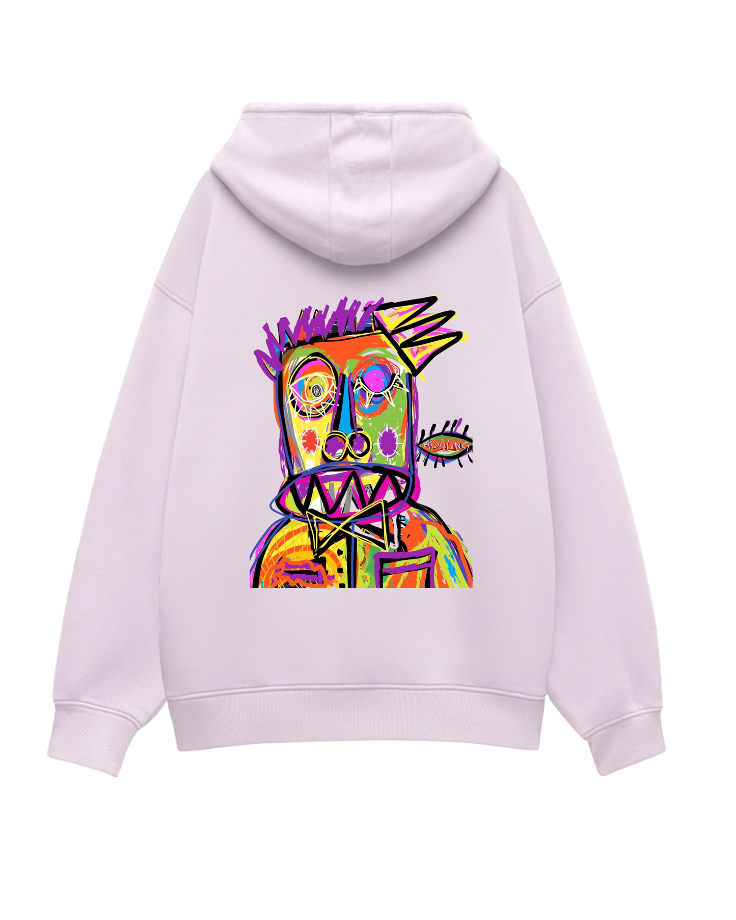 Scribble Unisex Oversized Hoodie