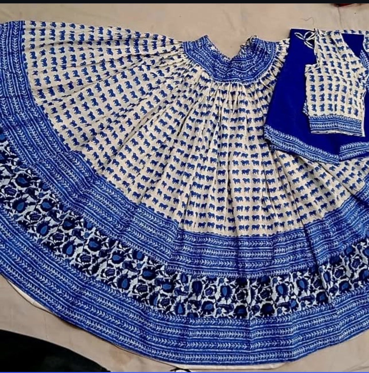 84 Panel fully stitched designer exclusive skirt dress